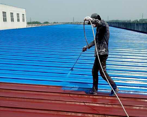屋面彩钢瓦喷涂翻新施工前期需要做哪些准备工作
